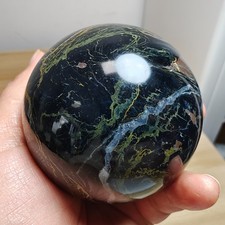 448g WOW! Natural Rare Pietersite Crystal ball Quartz Sphere Healing D458
