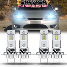 For Hyundai Tiburon Coupe 2-door 2003 2004 2005 2006 Led Headlight Bulbs Hi-low