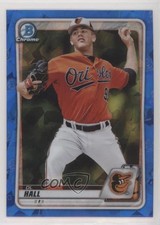 2020 Bowman Chrome Draft Sapphire Edition DL Hall #BD-82 g1z