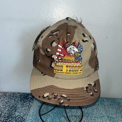 Baseball Cap Hat Operation Desert Storm American Support Our Troops