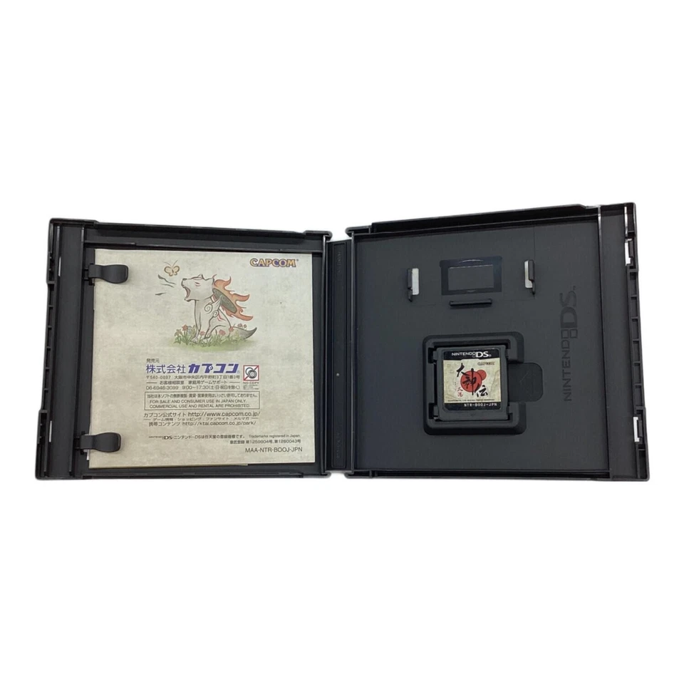 CAPCOM Okamiden Manten Treasure Box DS Game Junk Condition JAPAN - Image 4 of 4