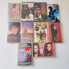 Cassette Tape Lot Of 10 R B, New Jack, Motown Bobby Brown Whitney Jackson