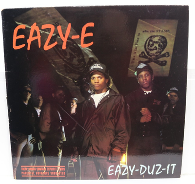 EAZY-E Eazy -Duz-It First Press 1989 RUTHLESS RECORDS SL 57100