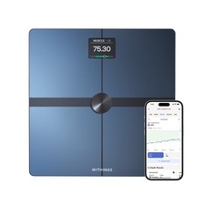 WITHINGS Body Smart - Accurate Scale for 12.7 x x 1 inches, Black