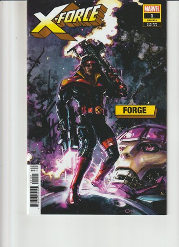 X-Force #1 FORGE (MARVEL Comics 2024) Crain Variant-NEAR MINT 9.4