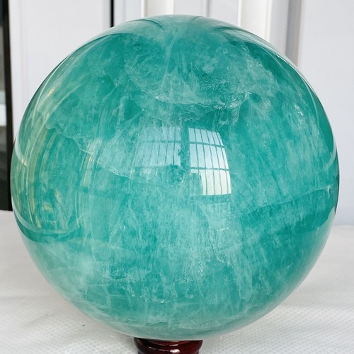 5600G Natural Fluorite ball Colorful Quartz Crystal Gemstone Healing - Picture 7 of 12