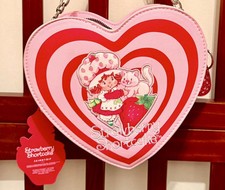 NEW Strawberry Shortcake Cat Custard Heart Crossbody Bag Skinnydip Purse