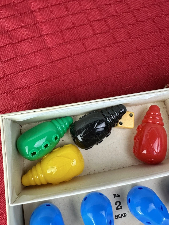 VTG Original 1949 Retro Kids GAME OF COOTIE W. H. SCHAPER MFG. CO. COMPLETE Set - Image 4 of 4