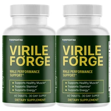 Virile Force Male Performance Formula Maximum Strength Supplement- 2 Bottles