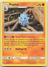Pokemon : Pupitar Lost Thunder 116/214 : UC on eBay