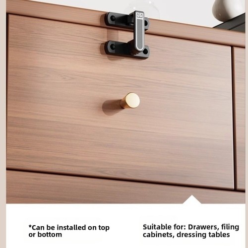 Safety Sliding Door Snap Surface-Mounted Door Catch Bolt Indoor - Picture 5 of 14