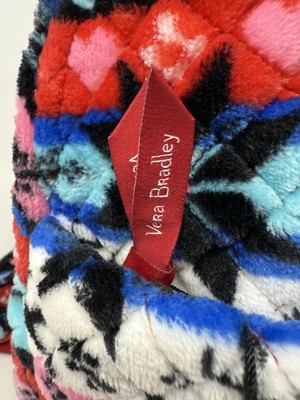 Vera Bradley Small Teddy Fleece Backpack Nordic Stripe Multi 