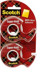 Scotch Super-Hold Tape 198DM-2 3/4 in x 600 in 19 mm x 152 m  2EA 