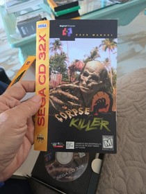 Corpse Killer (Sega CD 32X, 1994) CIB COMPLETE IN BOX
