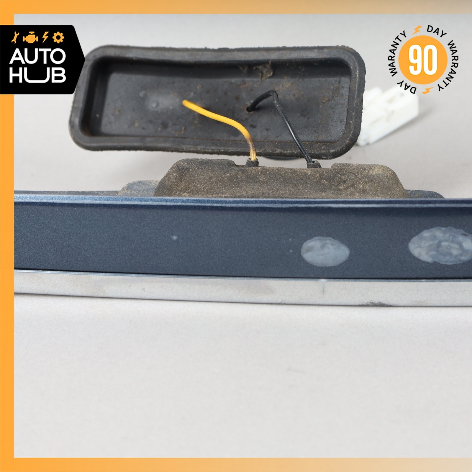 02-07 Maserati Coupe 4200 M138 Rear Trunk Lid Moulding Plate w/Lights OEM