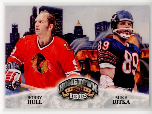 Bobby Hull, Mike Ditka #489 card