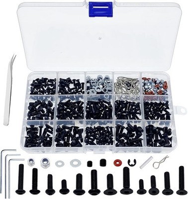 520pcs Universal RC Screw Kit Screws Assortment Set for Traxxas Arrma Redcat... 