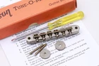 Gibson® Aged Nickel Vint. Shaped Nonwire ABR-1 Bridge with Area59' Softbrass Kit
