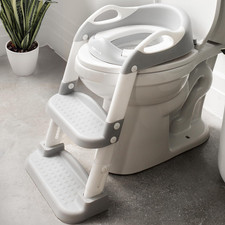 Jool Baby Potty Training Seat with 2 Step Ladder for Toddlers - Splash Guard, Ad