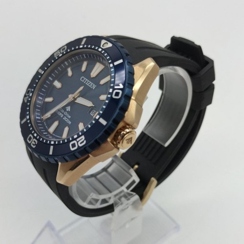 Citizen Promaster E168-003FR08 Eco-Drive Plongeurs 200m Date Solaire Montre Auth - Photo 2 sur 5