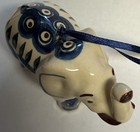 Lovely Polish Pottery Elephant Ornament Trunk Up! — photo 6