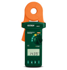 Extech 382357 Clamp-On Ground Resistance Tester Non-Contact Measurements w/ Case