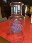 Vintage Pyrex Cornflower Blue Juice Carafe Pitcher Only NO LID 2 Qt 2 L Made USA
