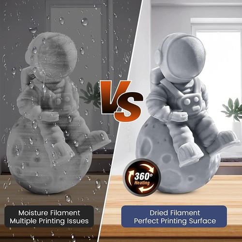 SUNLU S2 Impresora 3D Filamento Secador Caja FilaDryer 360° Soporte de carrete de calor envolvente - Imagen 2 de 9