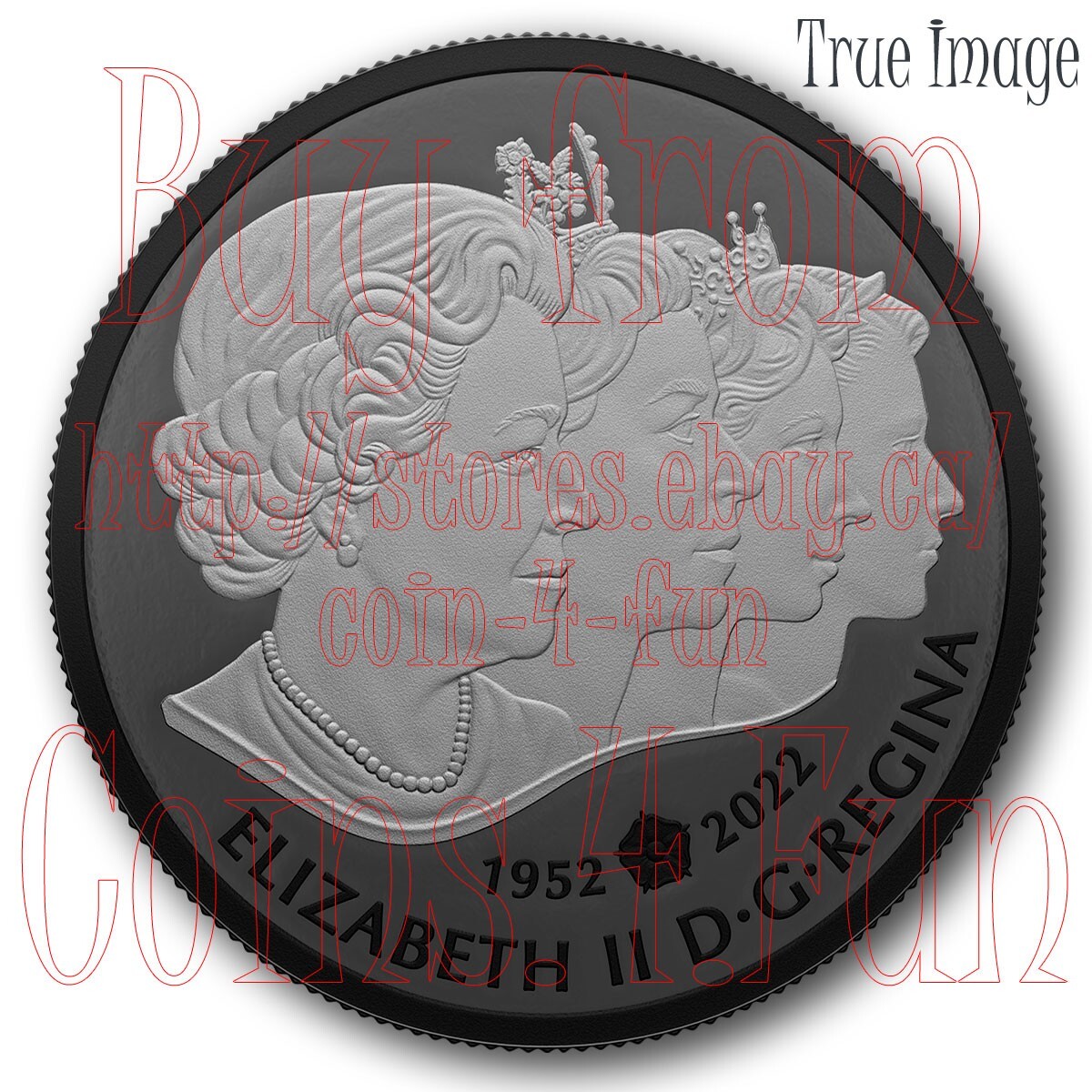 Elizabetheღページ 2022 Her Majesty Queen Elizabeth II's Royal Cypher $20 Pure