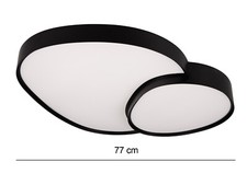 Trio Leuchten Lampada Da Soffitto Rise 647510231, Metallo Bianco Opaco, Paralume In Plastica Bianca, Con Led Da 21 Watt, Telecomando, Dimmerabile, Colore Luce Regolabile - 6