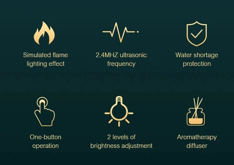 Kinscoter Aroma Diffuser Air Humidifier Ultrasonic Cool Mist Maker Fogger - Image 3 of 4