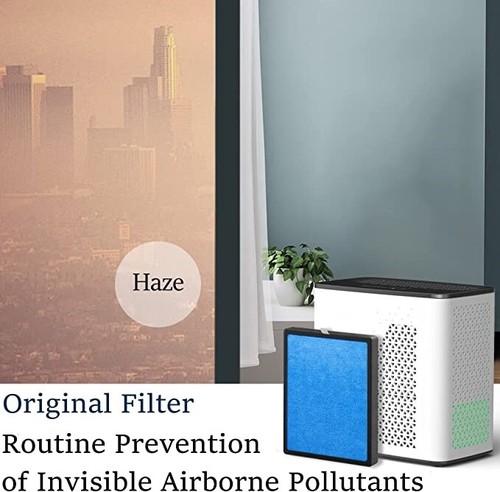Purificador de aire con filtro HEPA eliminador de olores, alergias, polvo y moho - Imagen 8 de 8