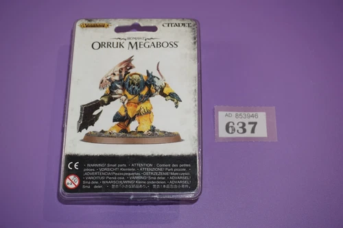 Warhammer AoS Age of Sigmar Orruk Megaboss New & Boxed