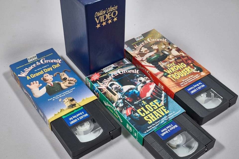 Vintage VHS. Wallace and Gromit. Critics Choice Boxed Set. - Image 4 of 4