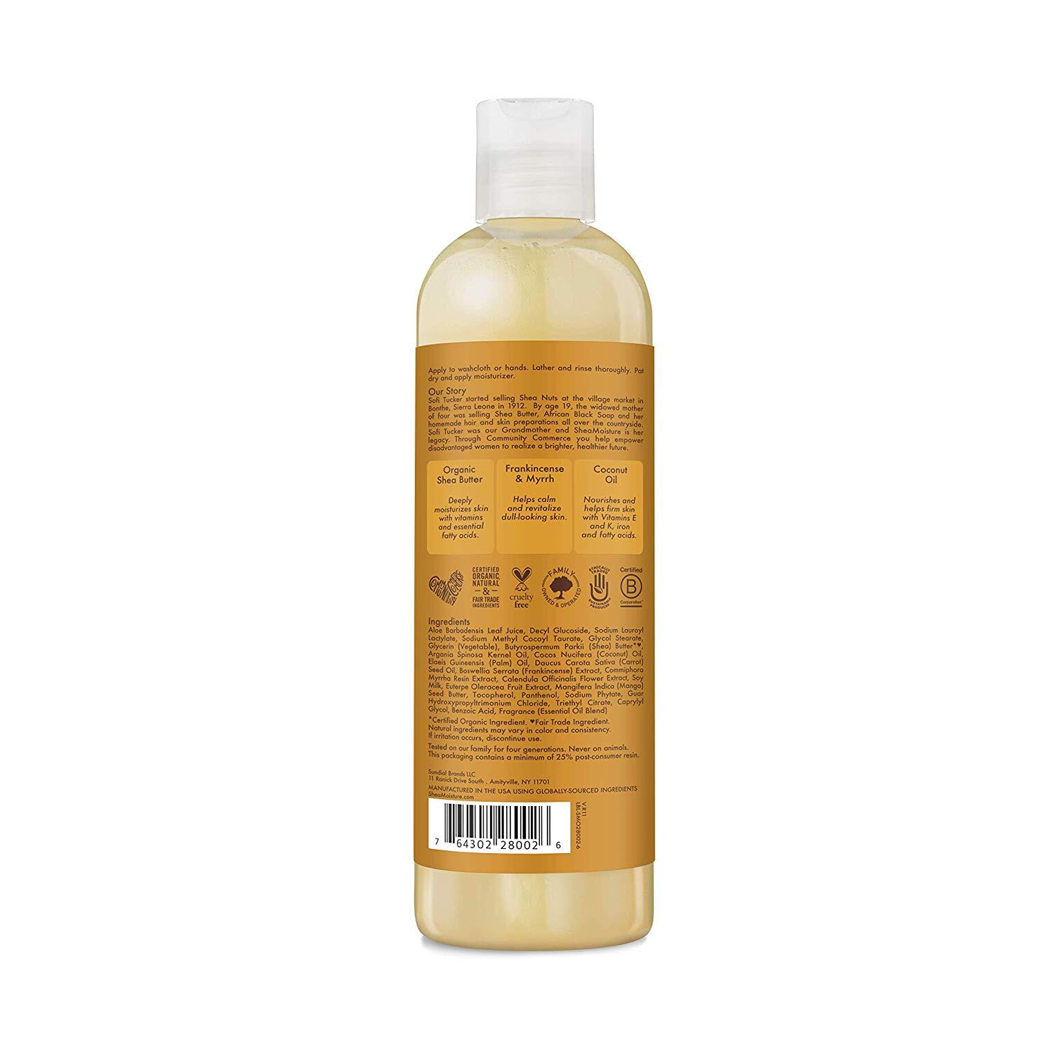 Shea Moisture Raw Shea Butter Body Wash 13 Fl Oz