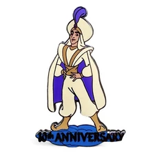DISNEY AUCTIONS PIN 10th Anniversary Prince Ali LE 100 Aladdin