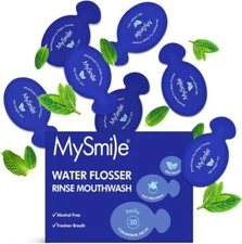 MySmile Portable Concentrated Mouthwash for Water Flosser Deep Oral Clean Rinse