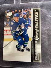2021-22 Upper Deck Young Guns 490 William Lockwood Vancouver Canucks 