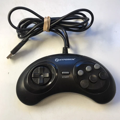 GN6 Premium Sega Genesis-Style USB Video Game Controller for PC/ Mac - Hyperkin