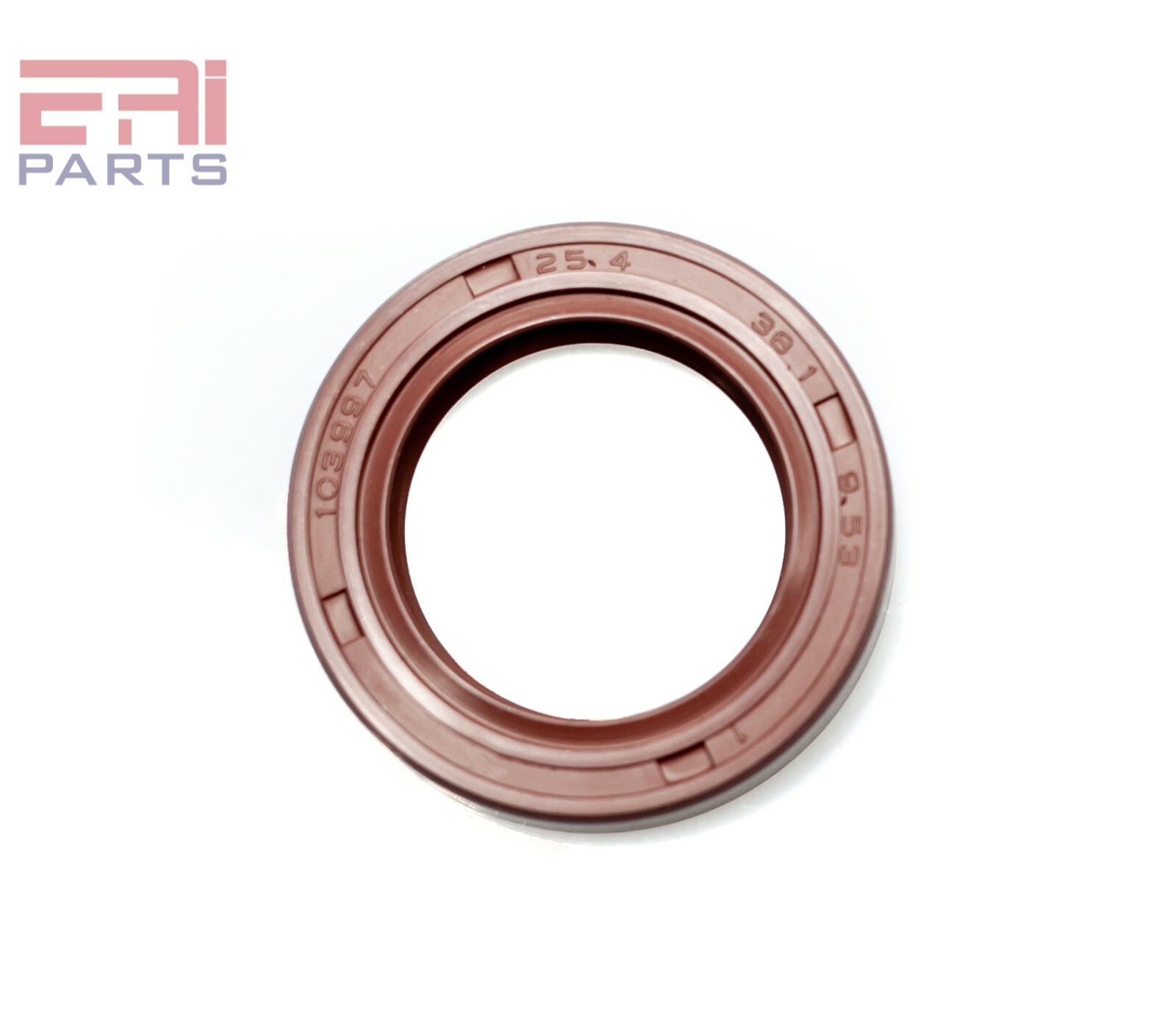 EAI 1.000"x1.500"x0.375" FPM/FKM Oil Shaft Rotary Seal Dbl Lip 1"x1-1/2"x3/8"