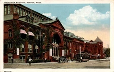 MECHANICS BUILDING, BOSTON, MASS., TICHNOR BROS. INC Postcard