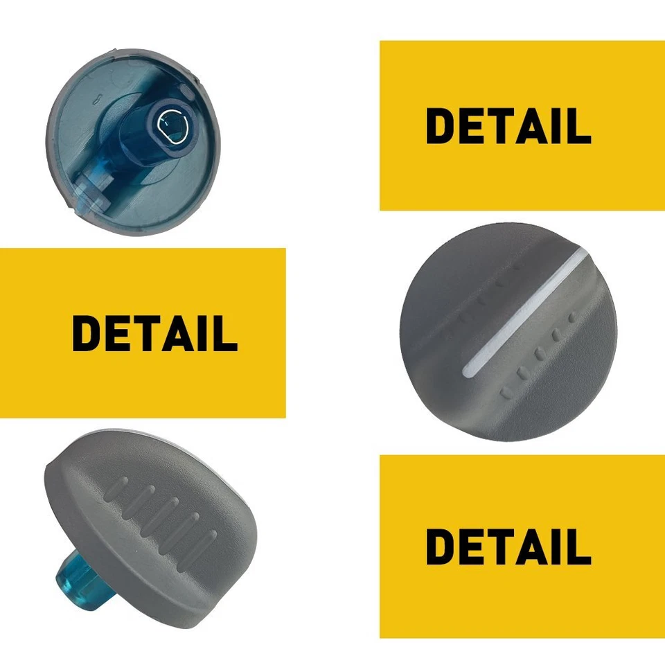 3x perillas de control de interruptor de aire acondicionado nuevas para Chevrolet Silverado Suburban Tahoe 1995-1998 Foto 4 de 4