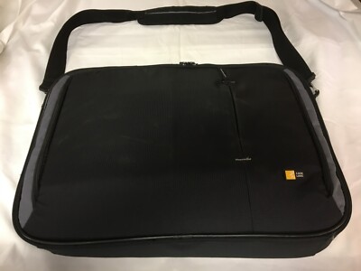 Case Logic Advantage Polyester Laptop Briefcase for 17.3'' Laptops is Black - NEW