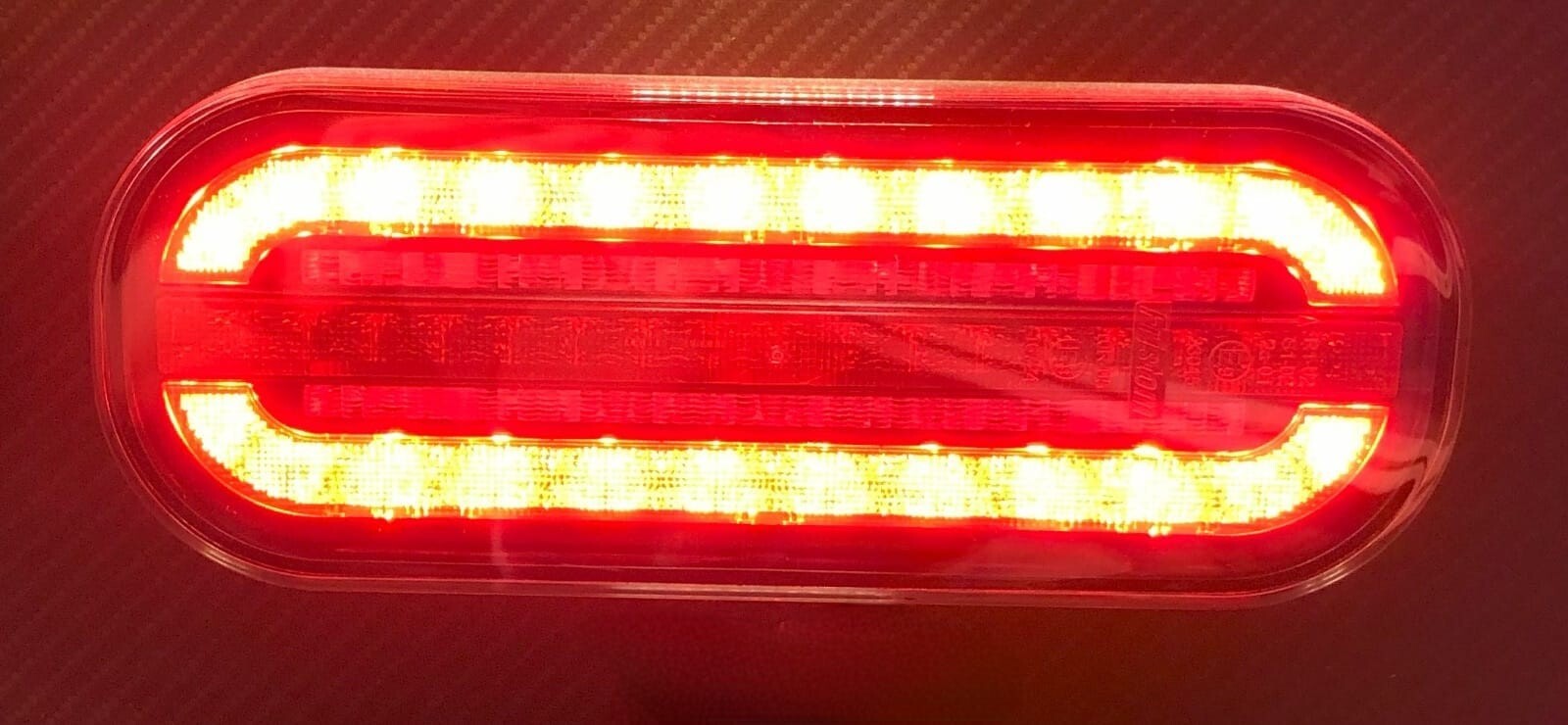 Anhängerbeleuchtung SET Bajonet LED Rückleuchten Umrissleuchten 13 PIN Kabel 7m