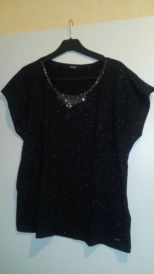 Tee shirt femme taille L "Guess" - Photo 1/2