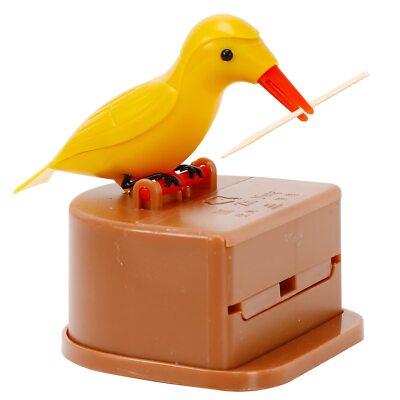 Bird Toothpick Dispenser Cute Woodpecker Toothpick Dispenser for