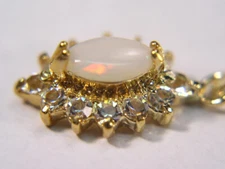 #   6...Pc's  LOT OPAL *Special*  PENDANTS SEMI-PRECIOUS GEMSTONE CRYSTALS 1029O