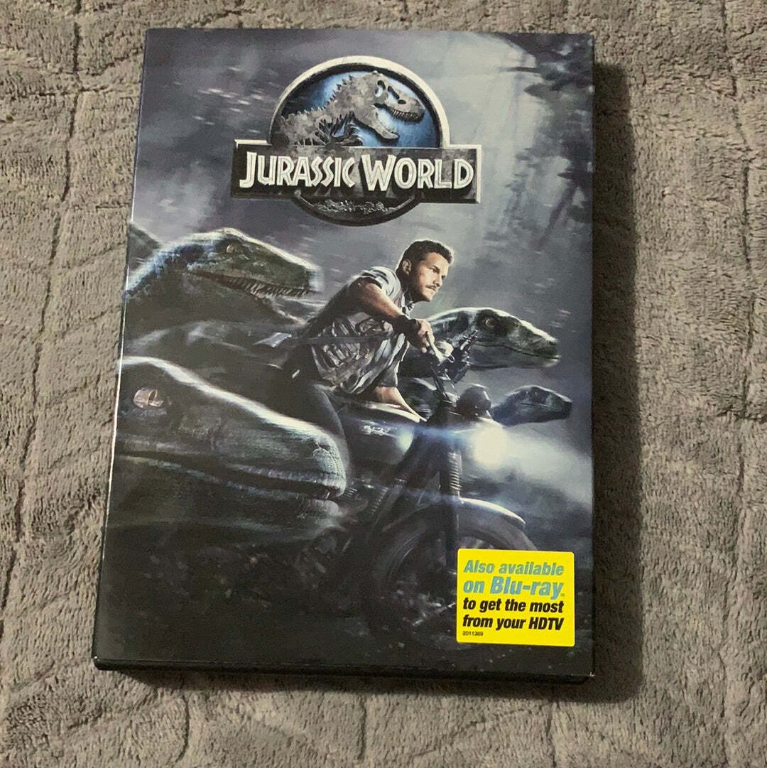 Jurassic World DVD Pre-Owned VG Condition Jurassic World DVD Pre-Owned VG Condition