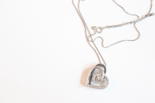 Kay Jewelers Diamond Heart Necklace and 