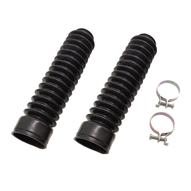US 35MM Motorcycle Front Fork Rubber Gaiter Boots Shock Absorber Dust